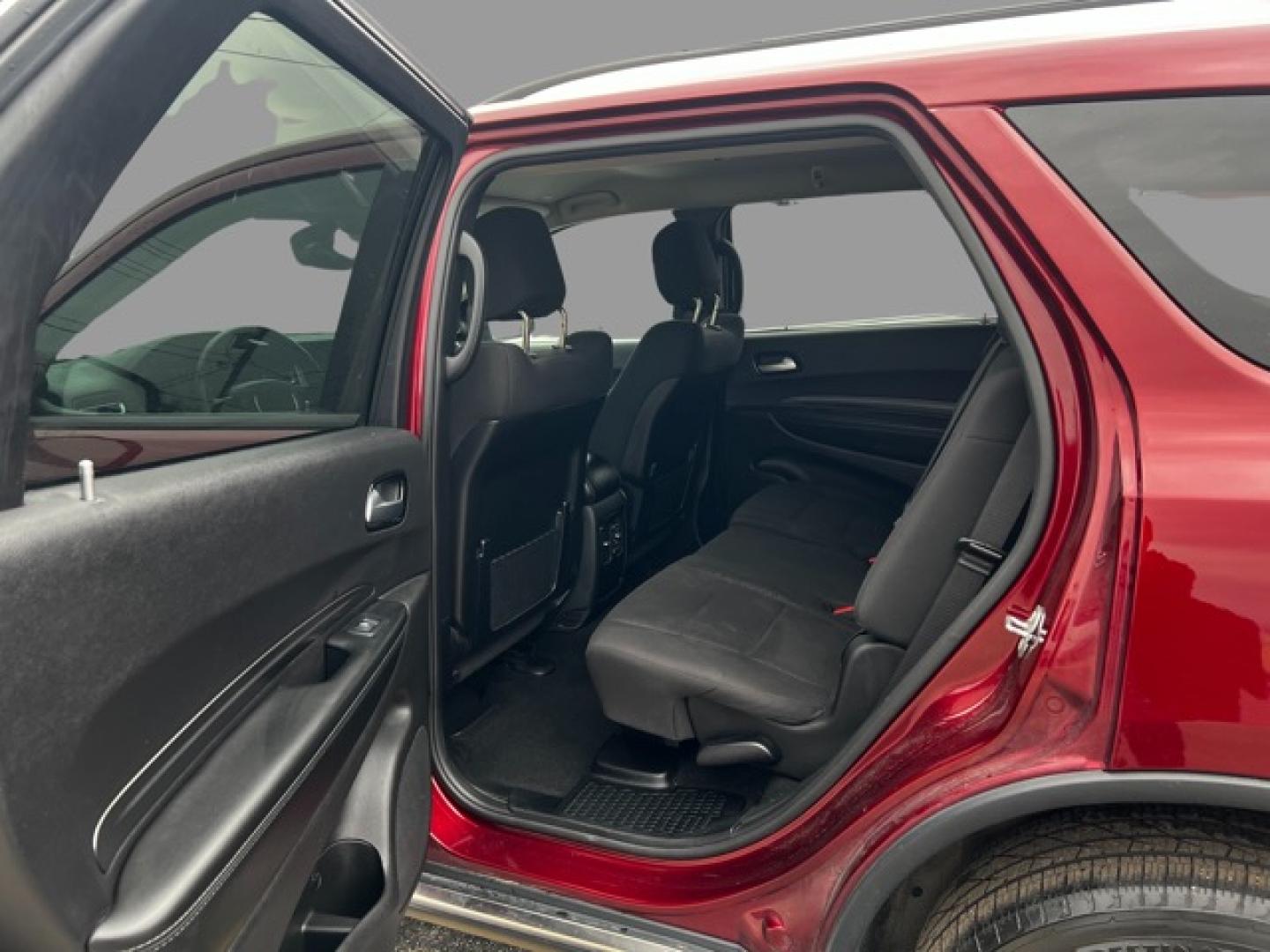 2021 Red /Black Dodge Durango SXT Plus AWD (1C4RDJAG1MC) with an 3.6L V6 DOHC 24V engine, 8-Speed Automatic transmission, located at 11115 Chardon Rd. , Chardon, OH, 44024, (440) 214-9705, 41.580246, -81.241943 - This 2021 Dodge Durango SXT PLUS AWD is a well-equipped midsize SUV that offers a comprehensive package of performance, technology, and convenience features. Powered by the reliable 3.6 Pentastar V6 engine mated to an 8-speed automatic transmission and all-wheel drive, it delivers a blend of power a - Photo#27